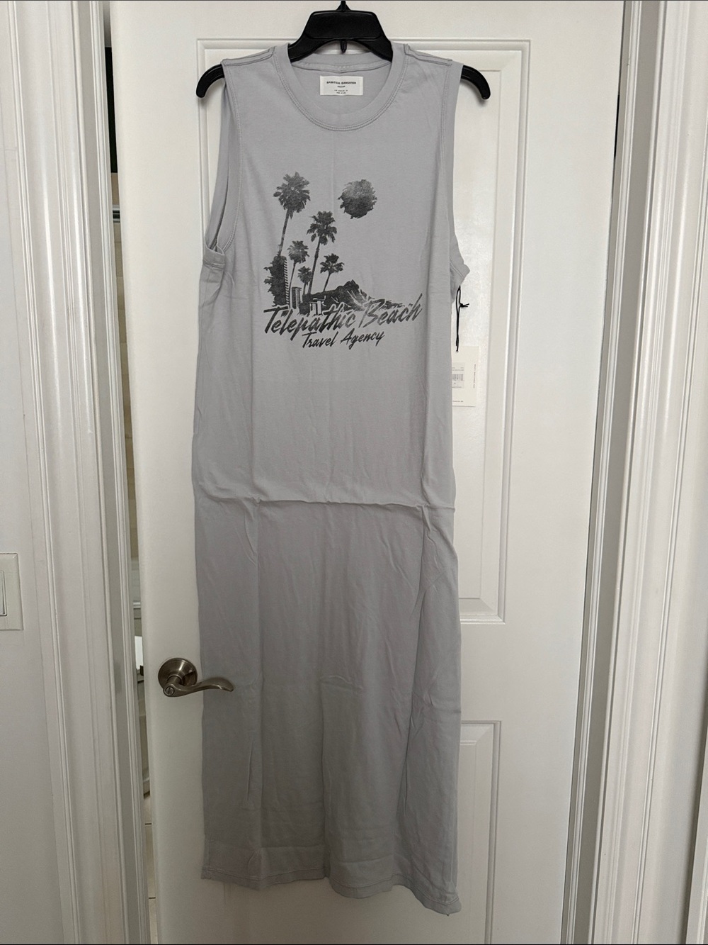 Spiritual Gangster Cotton Tank Dress